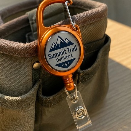 Carabiner Badge Reels