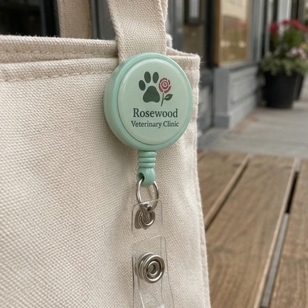 Custom printed badge reels in bulk